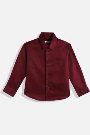 Ralph Lauren Boys Spread Collar Pure Cotton Casual Shirt