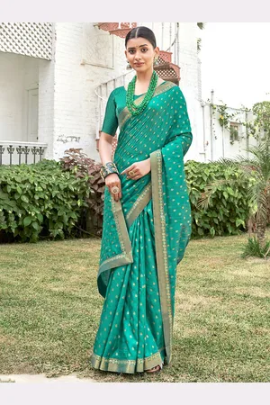 Saree mall Ethnic Motifs Embellished Zari Sarees