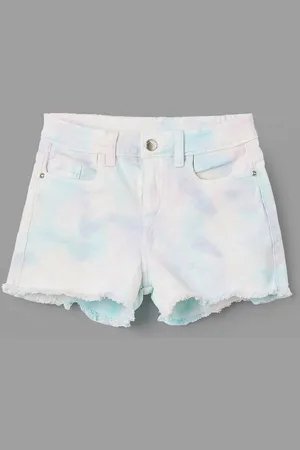 Lifestyle Girls Abstract Printed Shorts