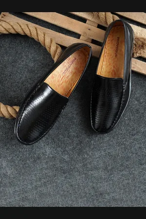 Provogue Men Textured Loafers