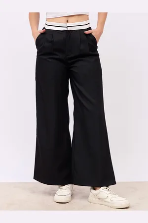 Styli Women Flared High-Rise Trousers