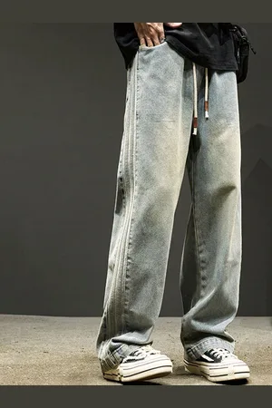 HERE&NOW Men Regular Fit Mid-Rise Heavy Fade Jeans