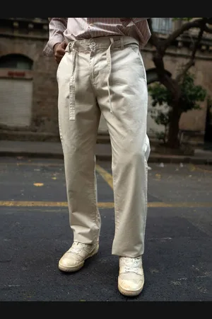Powerlook Men Regular Fit Cotton Chinos Pants