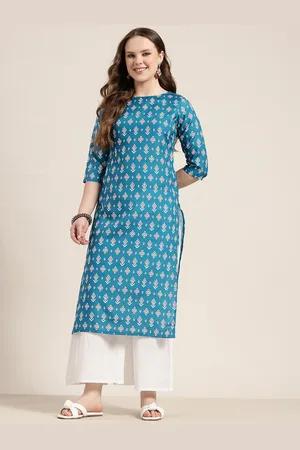 HERE&NOW Printed Straight Kurta