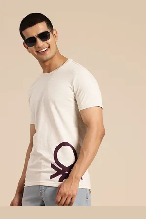 Benetton Brand Logo Print Regular Fit T-shirt