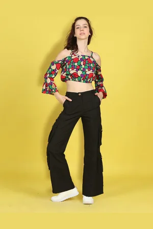 Cutiekins Printed Top & Trousers Co-Ords Set