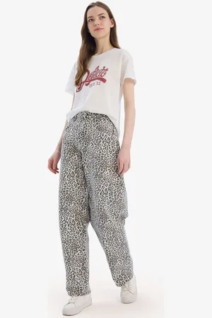 DeFacto Women Animal Printed Trousers