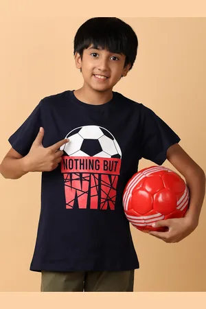 V-Mart Boys Round Neck Printed T-shirt