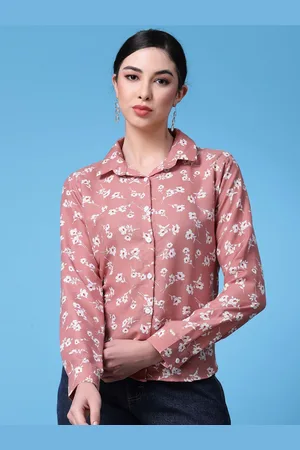 Chemistry Women Floral Opaque Printed Party Shirt