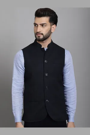Even Striped Nehru Jackets