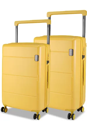 Safari Select Horizon Set Of 2 Textured Hard-Sided Trolley Suitcase