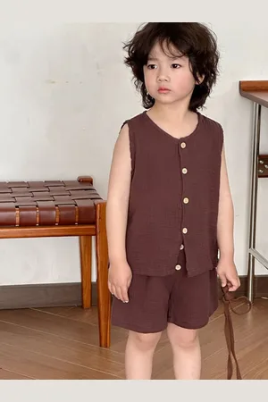LULU & SKY Girls Shirt with Shorts