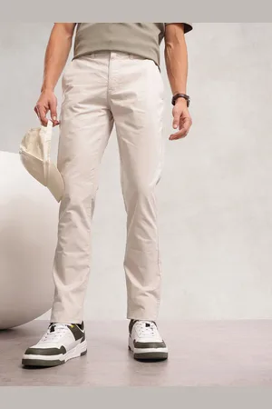 Nautica Men Smart Slim Fit Pure Cotton Chinos Trousers