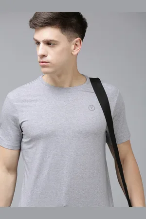 Van Heusen Men Solid Round Neck Training T-shirt