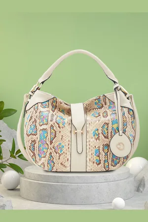Caprese Animal Printed PU Bucket Hobo Bag