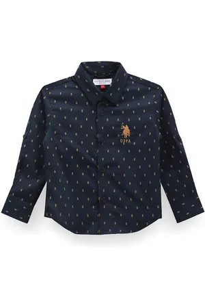 Ralph Lauren Boys Geometric Printed Classic Casual Shirt