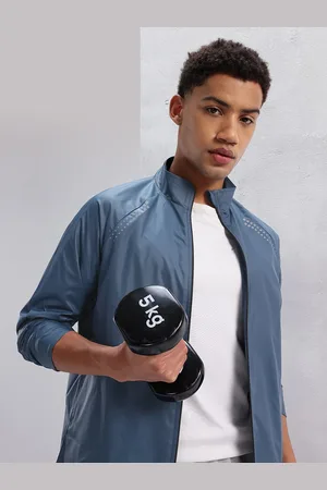 HRX Windcheater Training or Gym Sporty Jacket with Reflective Details