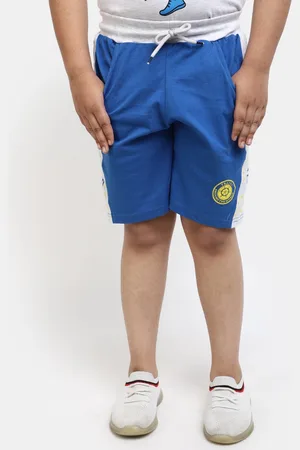 V-Mart Boys Typography Printed Cotton Shorts
