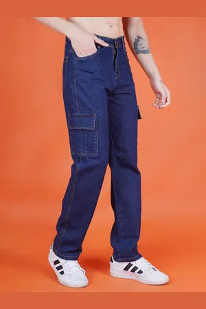 Moda Rapido Men Classic Mildly Distressed Light Fade Jeans