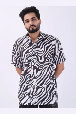 Brown brothers Unisex Relaxed Opaque Printed Casual Shirt