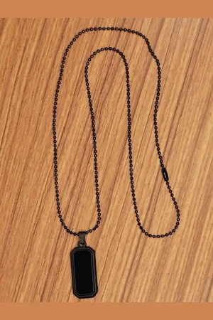 Roadster Silver-Plated Contemporary Pendants with Chains