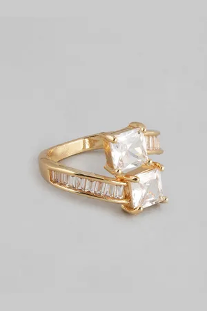 DressBerry Stone Studded Finger Ring
