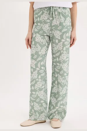 DeFacto Women Floral Printed Trousers