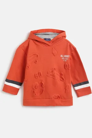 chicco Boys Printed Hooded Pullover Sweatshirt