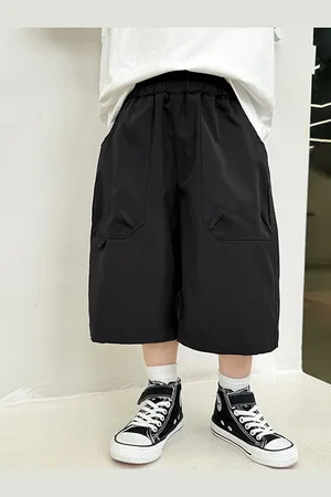 LULU & SKY Boys Loose Fit Cargo Shorts