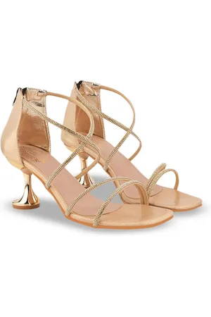 Shoetopia Girls Embellished Party Stiletto Sandals