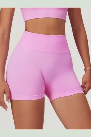 LULU & SKY Women Skinny Fit High-Rise Sports Shorts