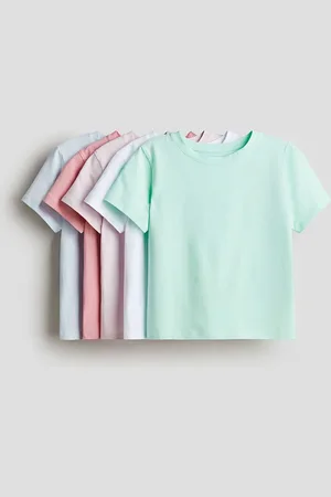 H&M 5-Pack Cotton Jersey Tops
