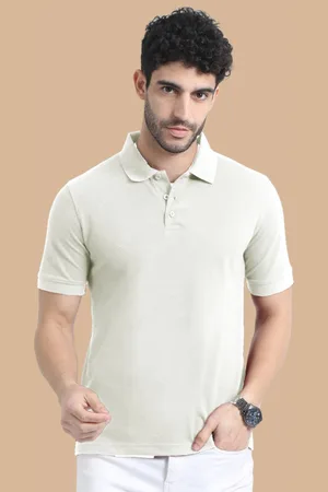 Miraan Men Polo Collar Applique T-shirt