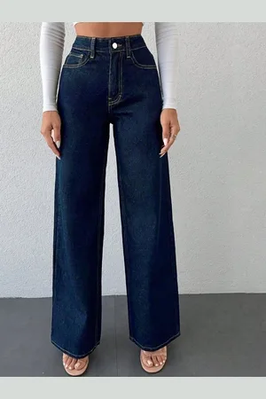 BAESD Women Comfort Wide Leg Stretchable Jeans