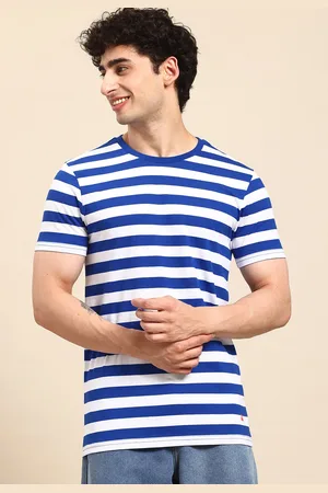 Benetton Horizontally Striped Regular Fit T-shirt