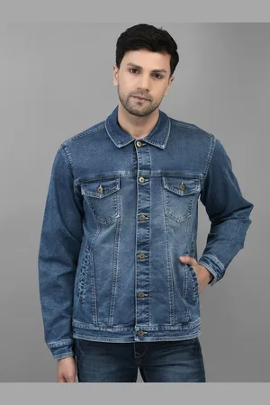Canary London Long Sleeves Spread Collar Denim Jacket