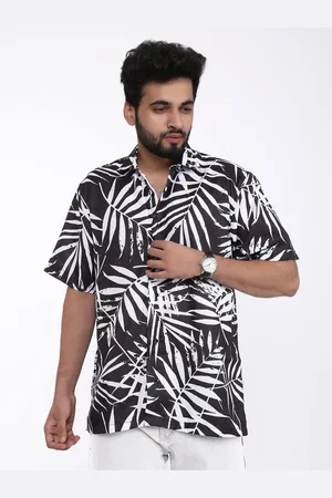 Brown brothers Unisex Relaxed Floral Opaque Printed Casual Shirt