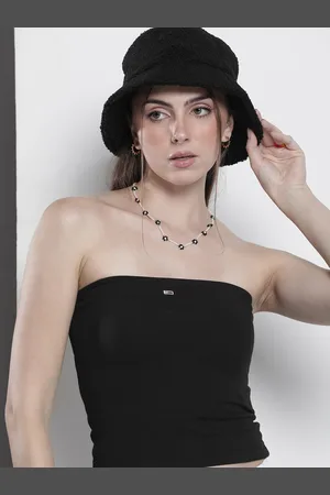 Tommy Hilfiger Strapless Tube Crop Top
