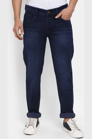 V-Mart Men Classic Mid-Rise Light Fade Cotton Jeans