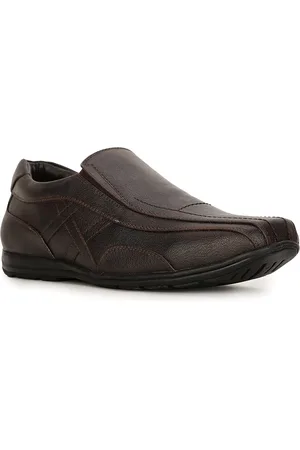 Bata Men Textured Formal Slip-On Loafers