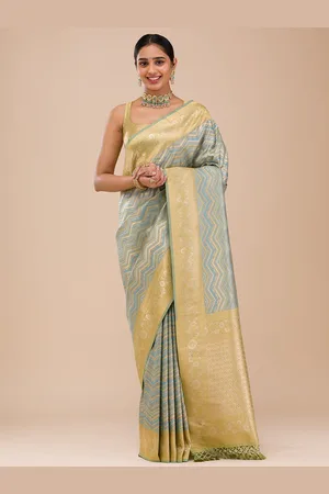 Koskii Woven Design Zari Saree