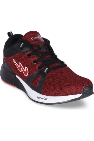 Campus Men Red Running Shoes