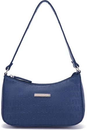 Nautica Textured Structured Sling Bag