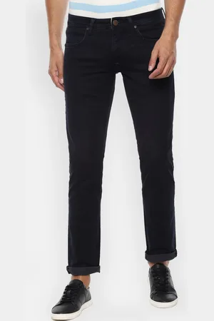 Louis Philippe Men Black Slim Fit Jeans