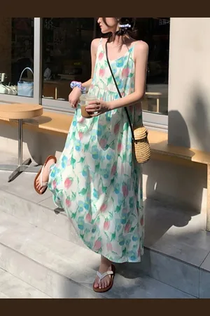 DressBerry Print Maxi Dress