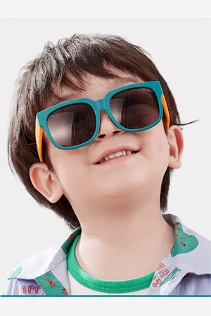 Little Surprise Box LLP Kids 3 Fold Square Frame Anti Ultraviolet Sunglasses