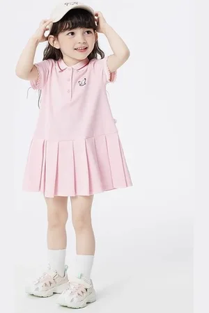 LULU & SKY Girls Drop-Waist Dress
