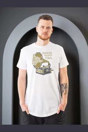 Moda Rapido Men Printed Pockets T-shirt
