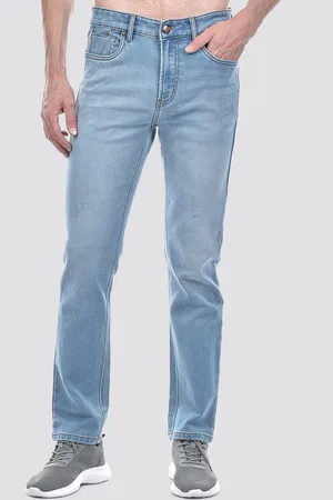 NUMERO UNO Men Slim Fit Light Fade Low Distress Stretchable Jeans