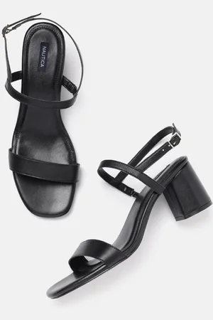 Nautica Open Toe Block Heels